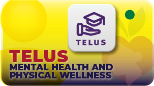 TELUS icon of a hand supporting a graduate cap
