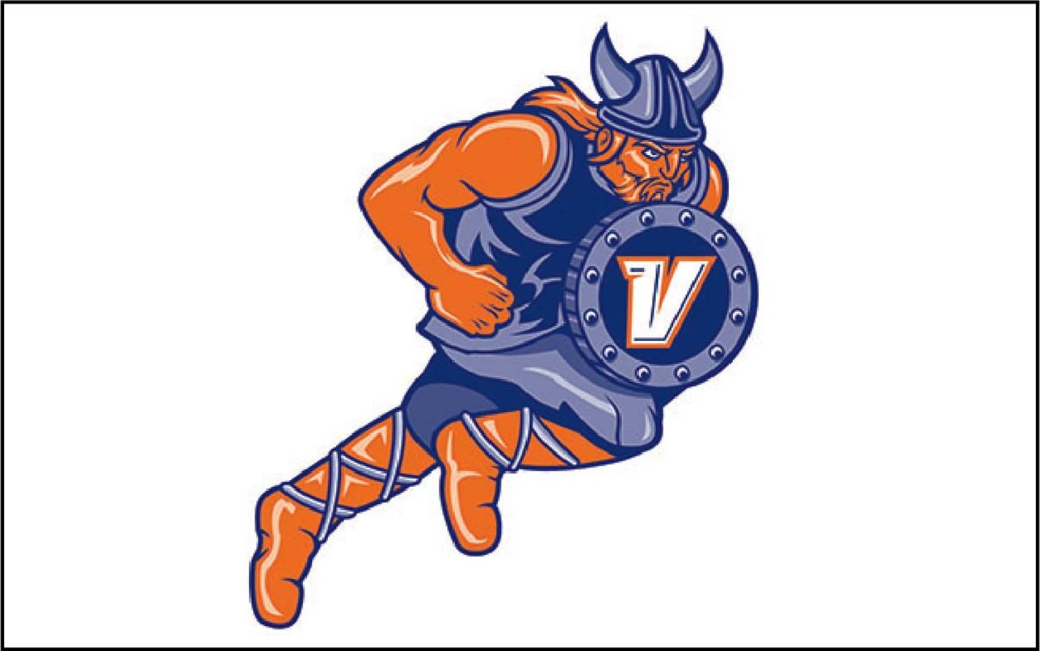 SSU Viking Mascot Logo