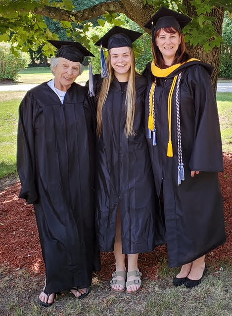 photo of 3 generations of graduates