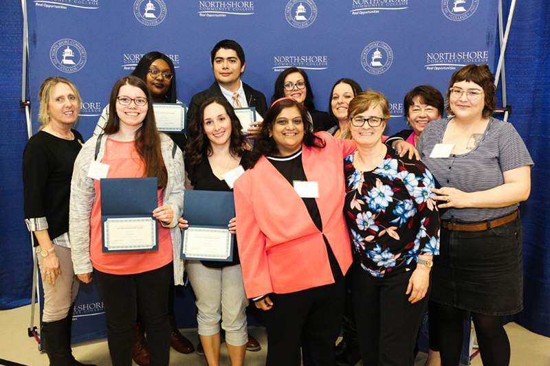 Group photo of scholarship recipients