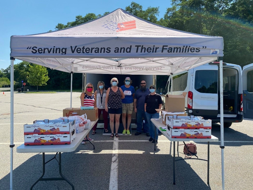 photo of food4vets volunteers