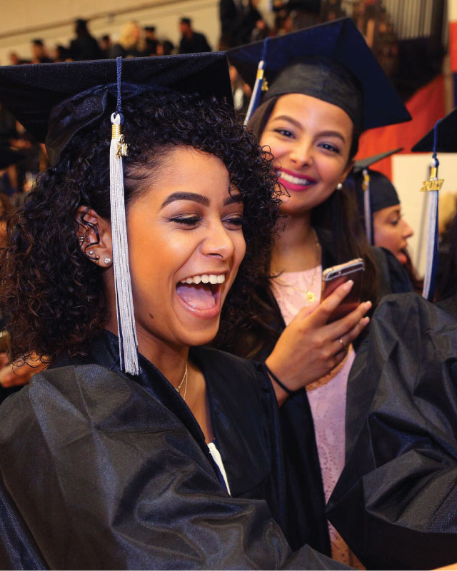 Selfie graduates