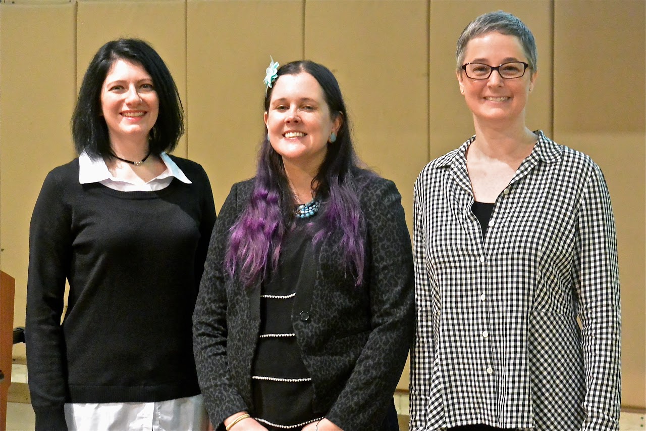 L-R: Cari Keebaugh, Laurie Carlson, Kara Kaufman