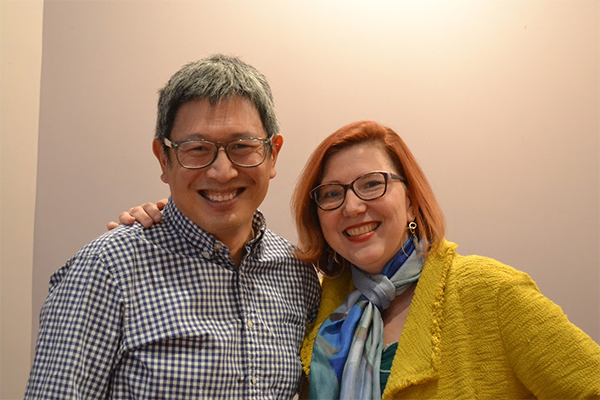 L-R: Dr. Dien Ho, Prof. Bonnie Ashmore