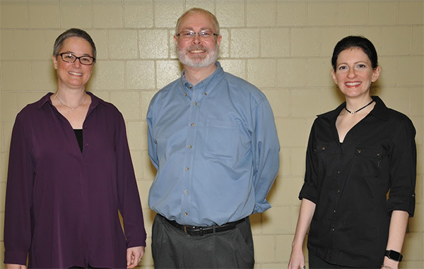 L-R: Kara Kaufman, Fred Altieri, Cari Keebaugh