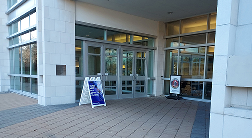 Danvers Campus Berry Building Entrance