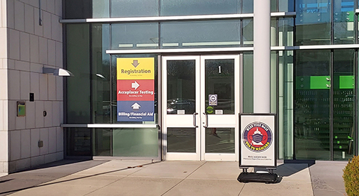 Danvers Campus Health Building Entrance