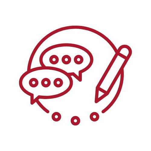 Speaking & Written Communication Icon