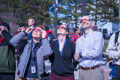 Lynn eclipse watch party attendees