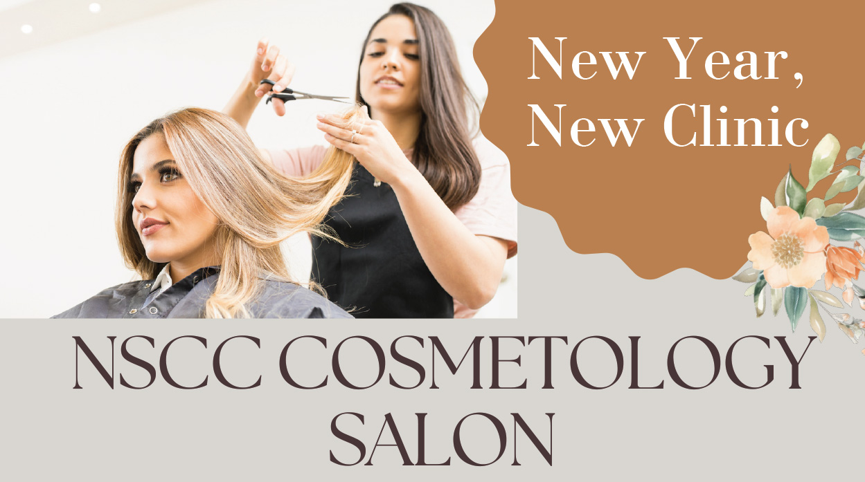 two hair stylists in cosmo banner