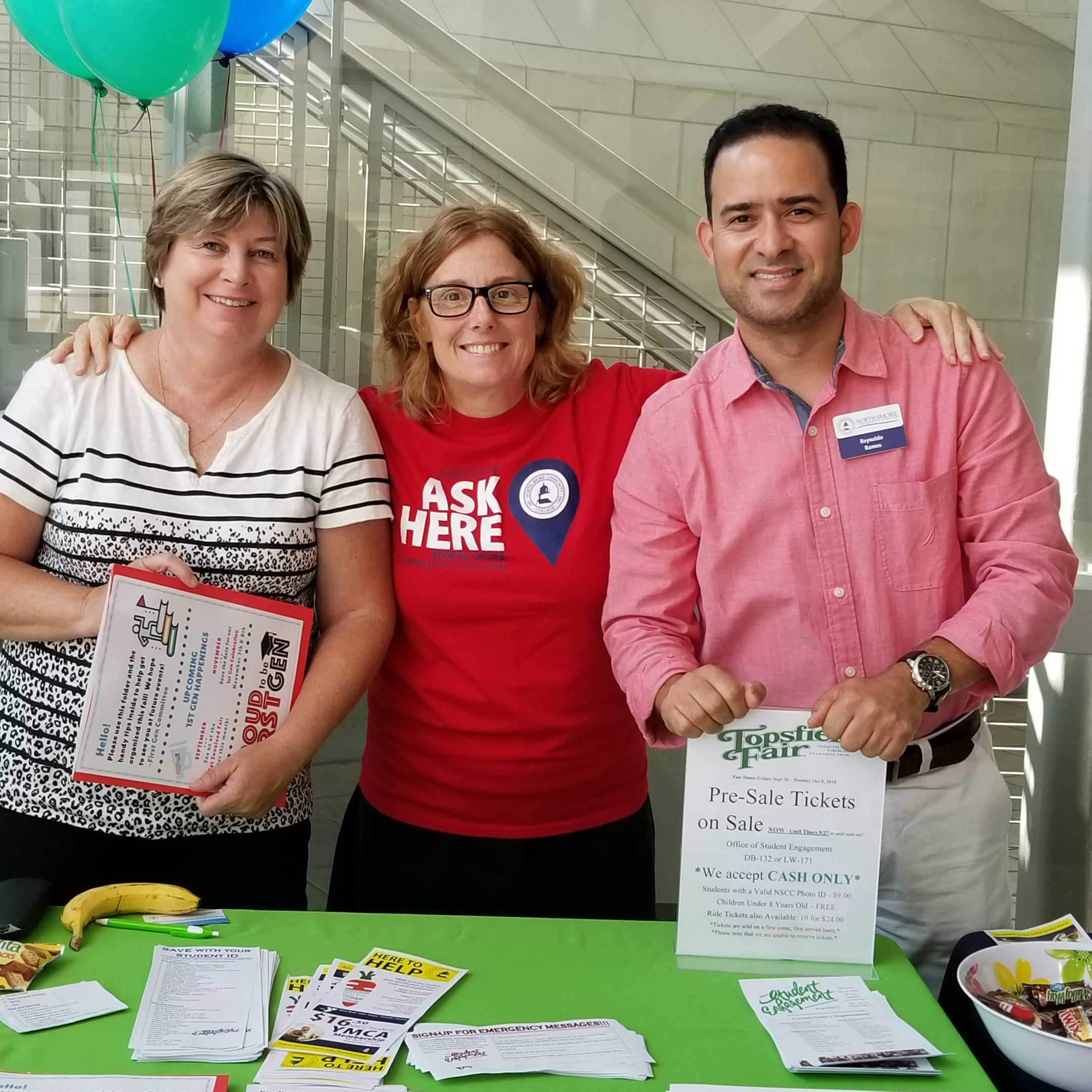 image of welcome week 2018 gray, faulkner, ramos