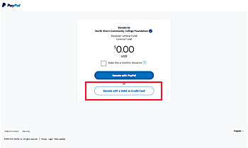 Final PayPal screen