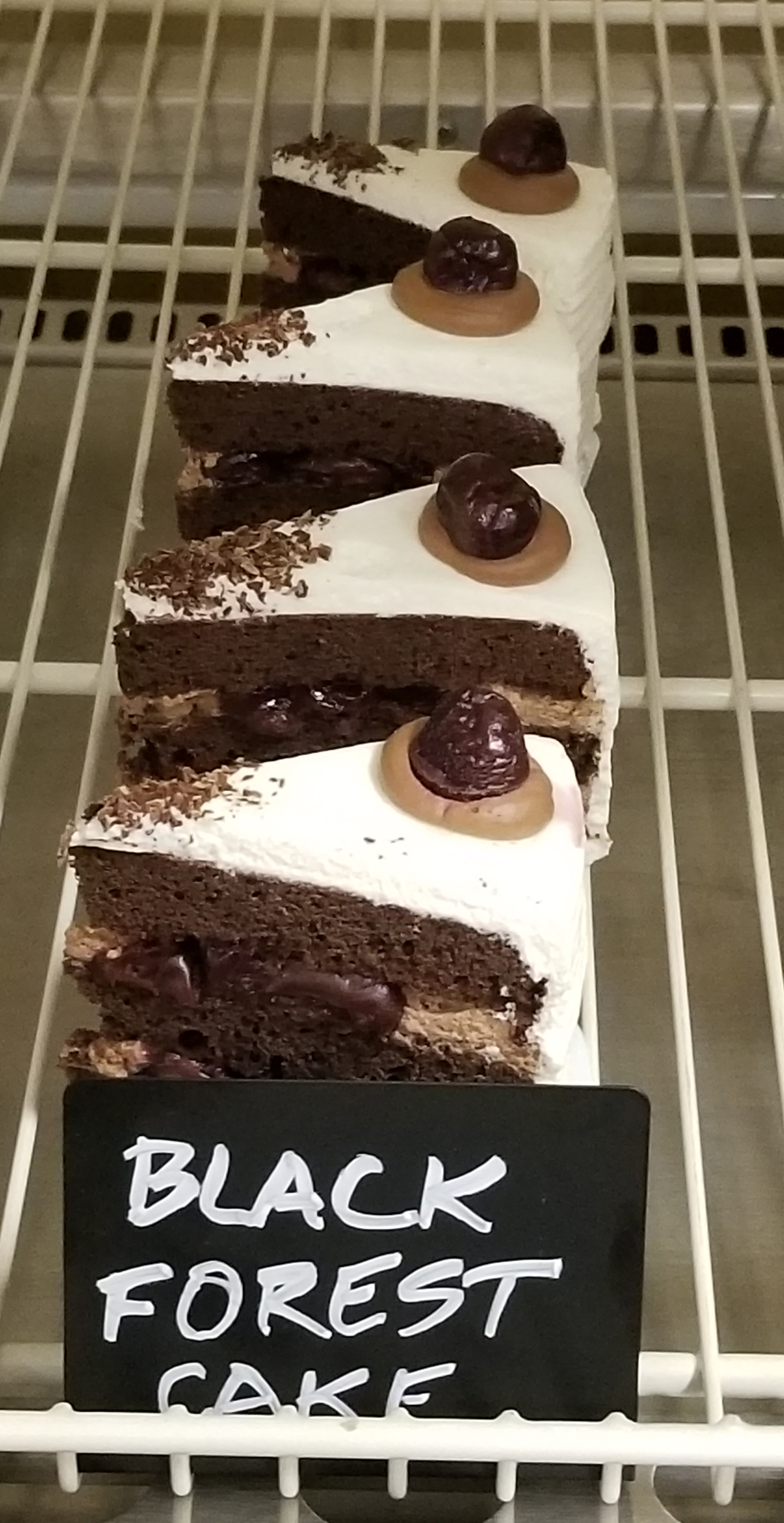 photo of black forest cake