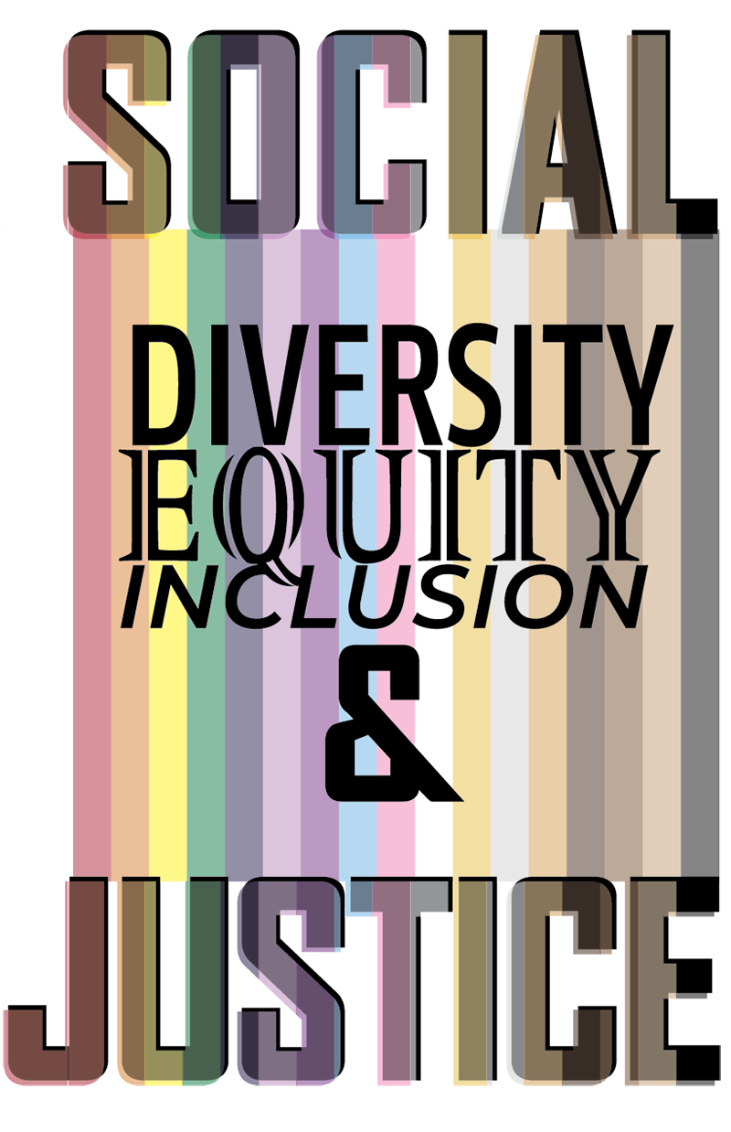 Diversity Equity Inclusion and Social justice logo