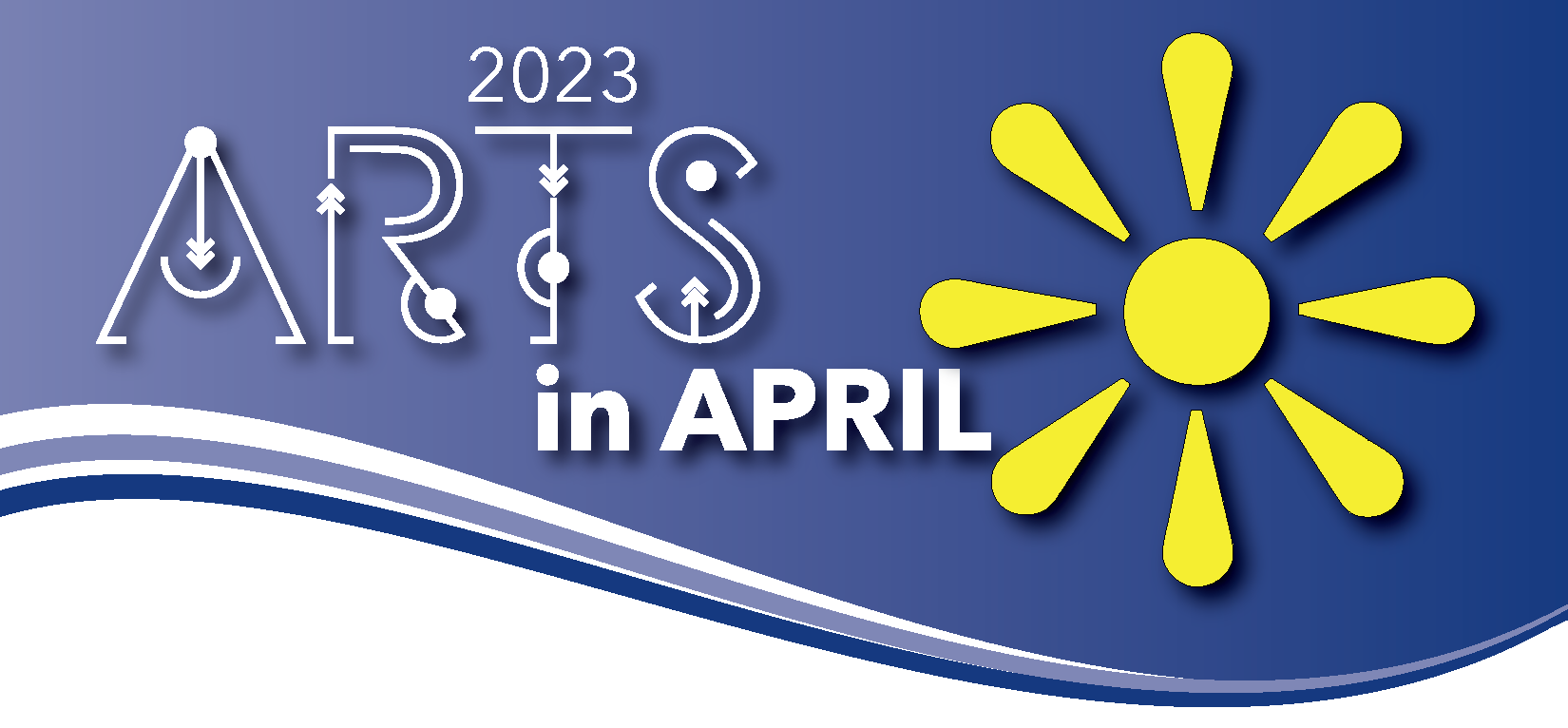arts in april banner 2023