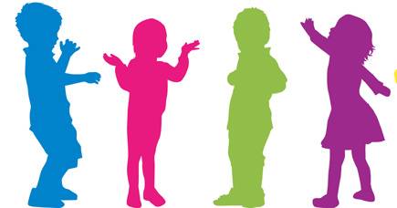child silhouettes