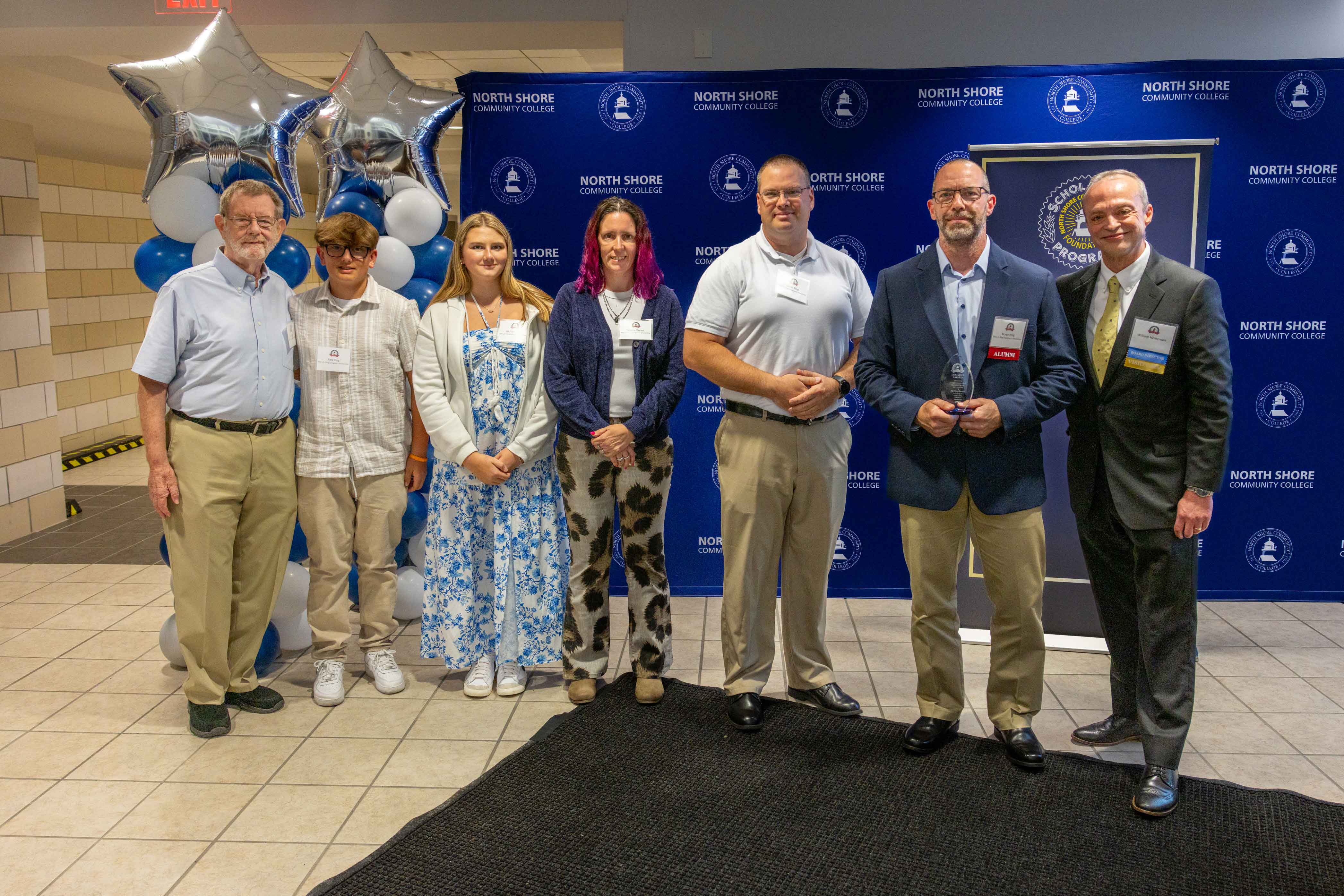 The Ring family and President Heineman