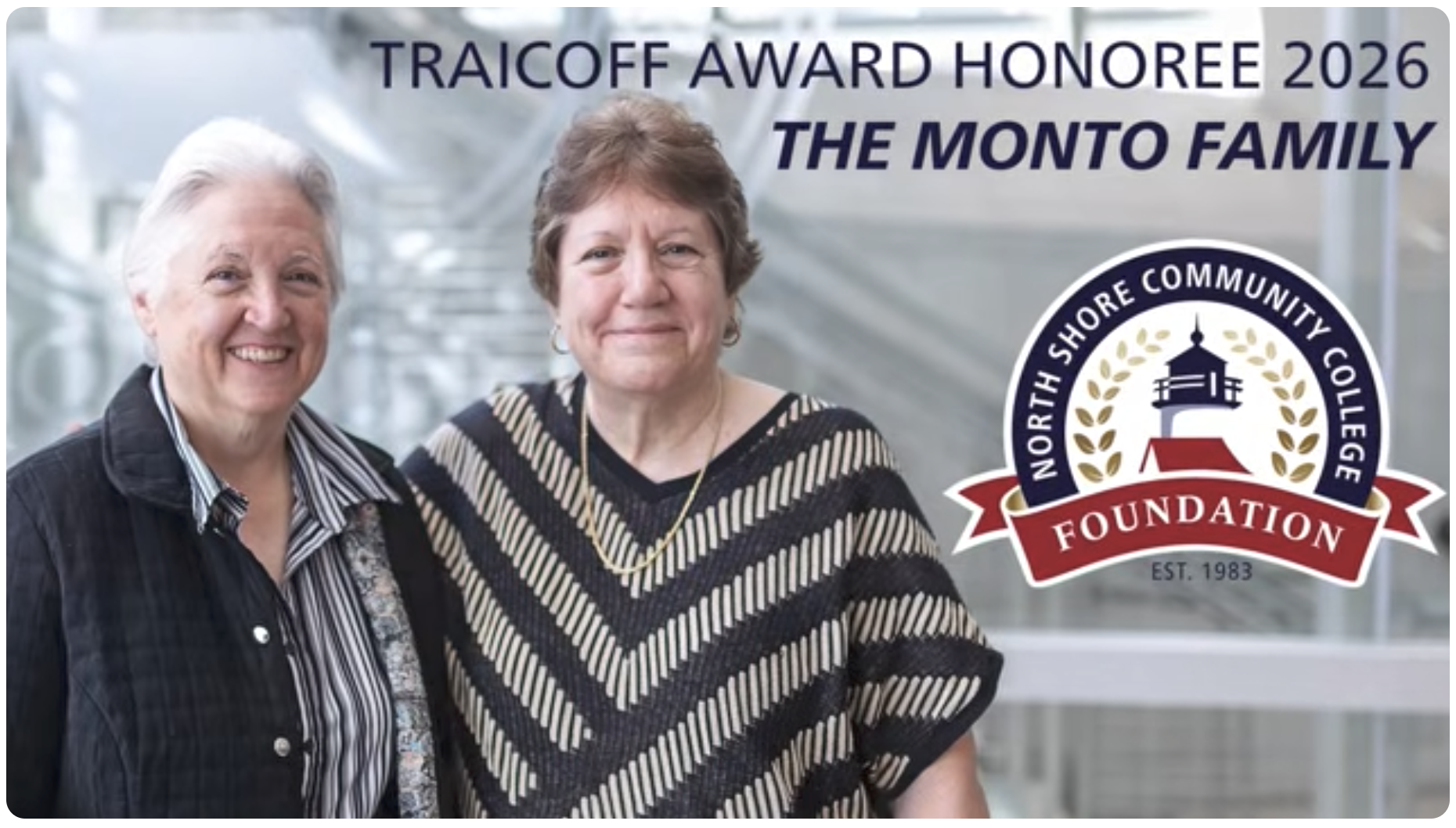 The Monto family winners of the 2026 Traicoff Award