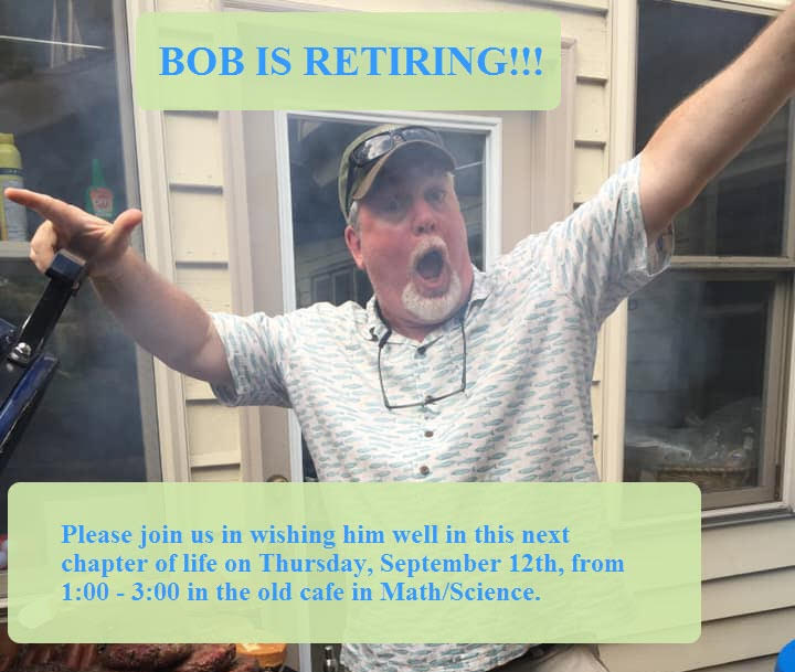 photo of bob murphy retirement flyer