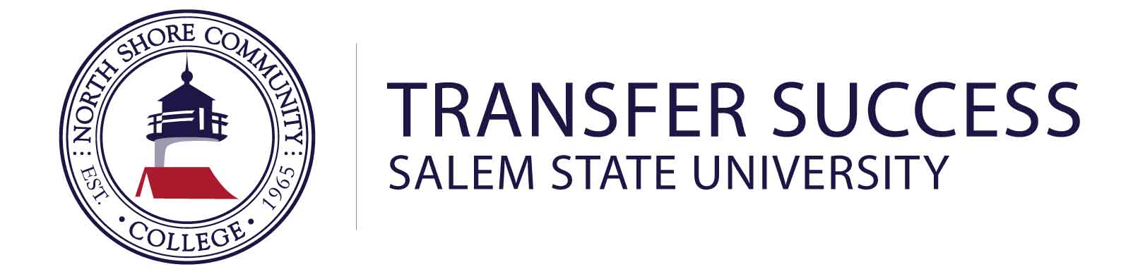 The NSCC logo and text that reads "transfer success Salem State""